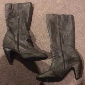 Miz Mooz leather heel boots